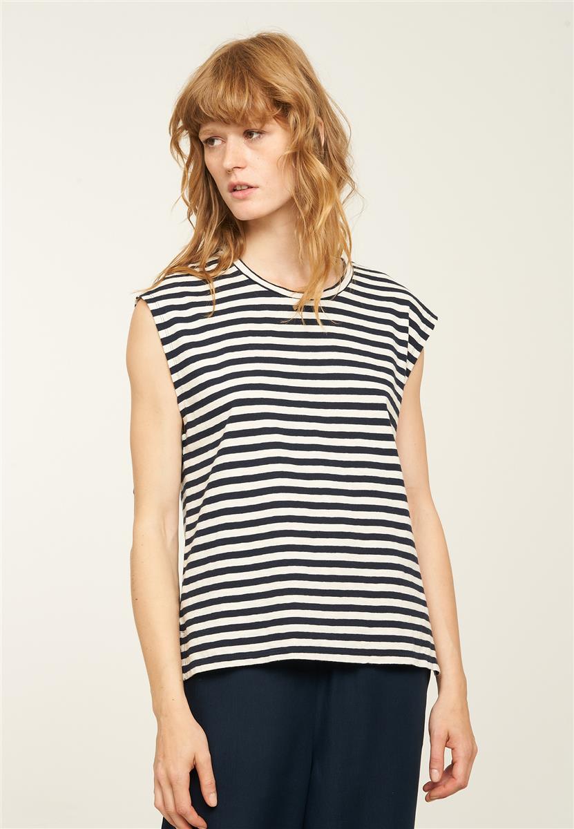 T-Shirt Zinnia Stripes