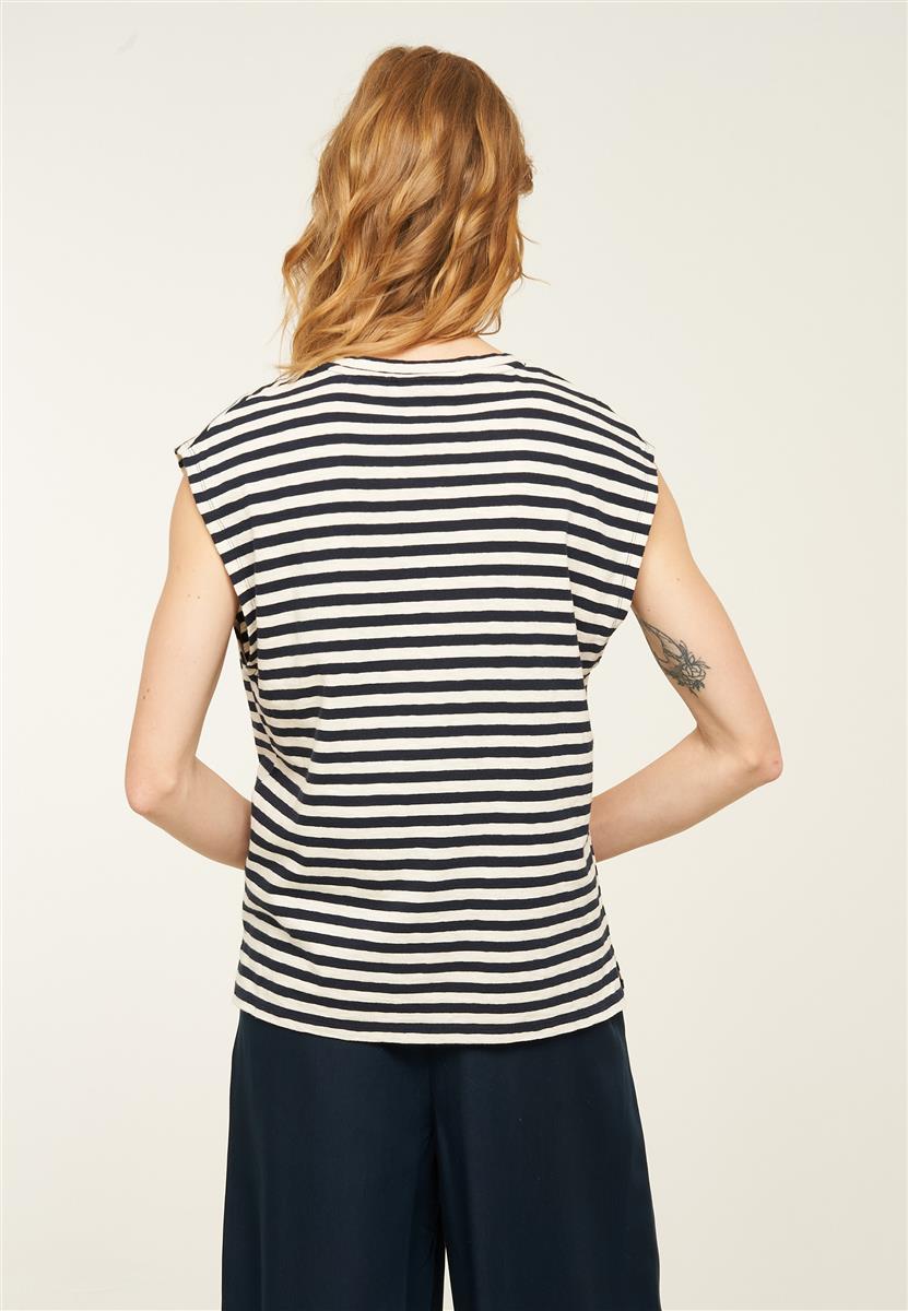 T-Shirt Zinnia Stripes