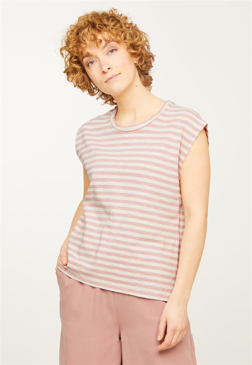 T-Shirt Zinnia Stripes