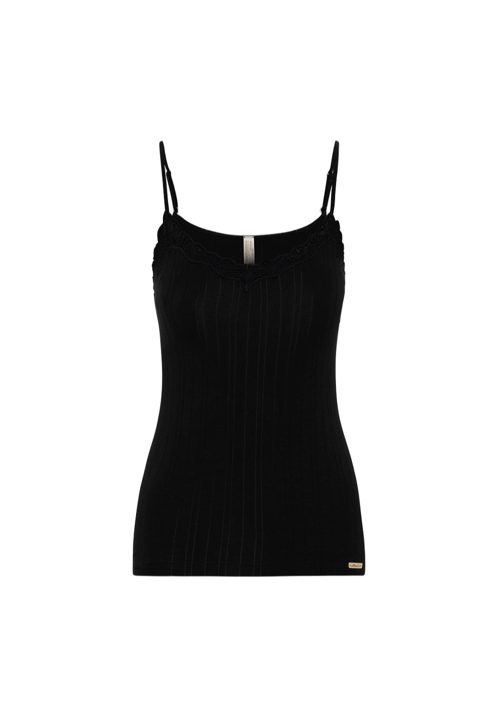 Top mit Spitze