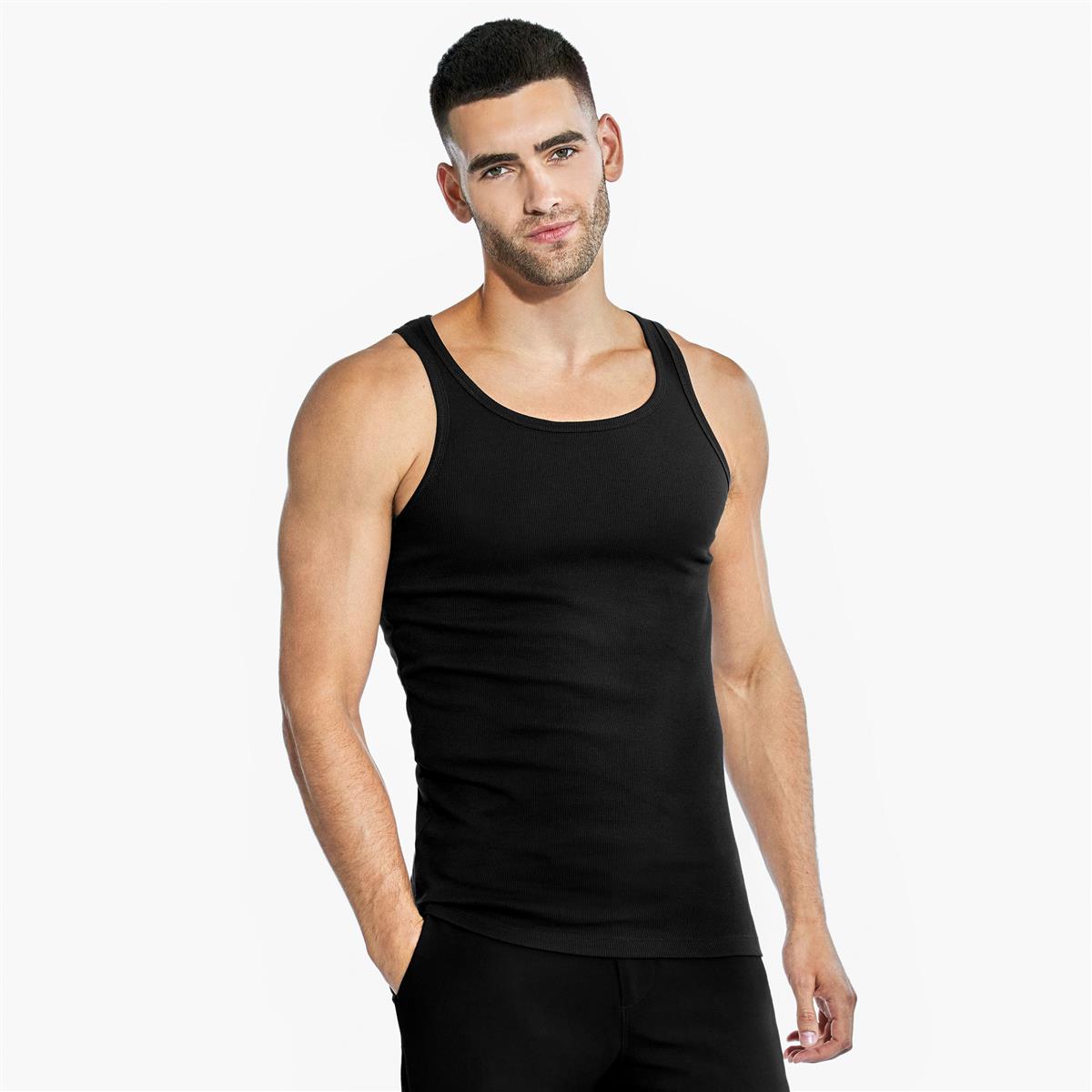 2-Pack Tank ribbed