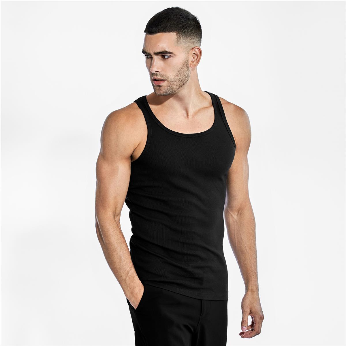 2-Pack Tank ribbed