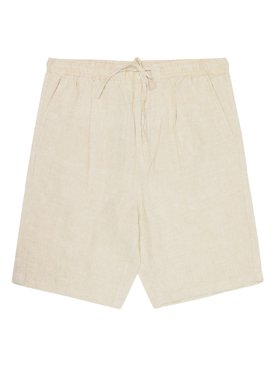 Fig Loose Linen Shorts