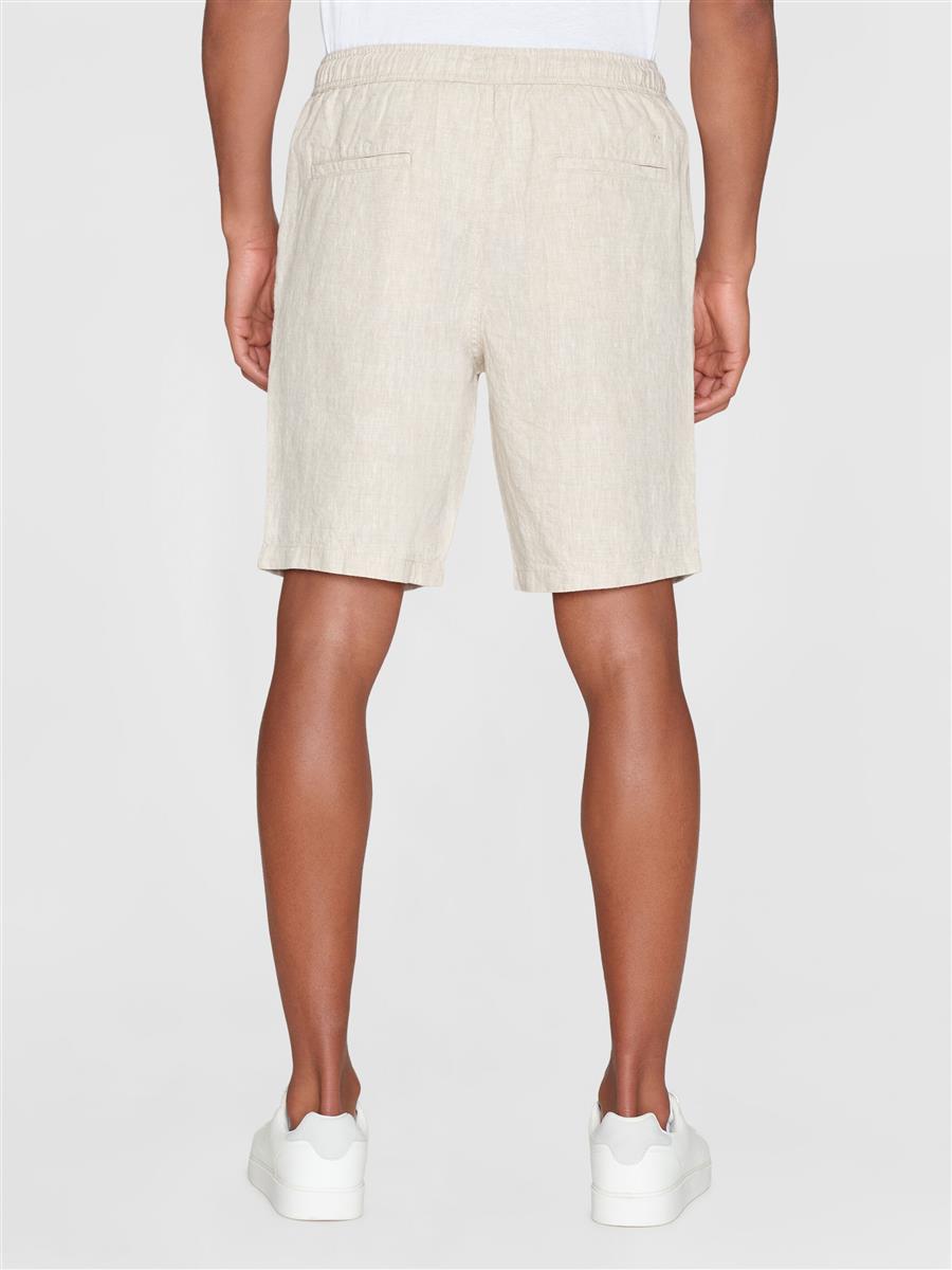 Fig Loose Linen Shorts