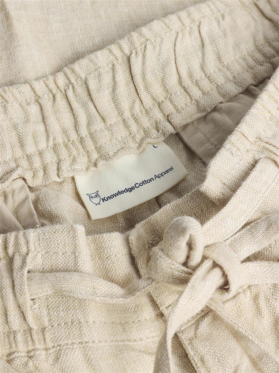 Fig Loose Linen Shorts
