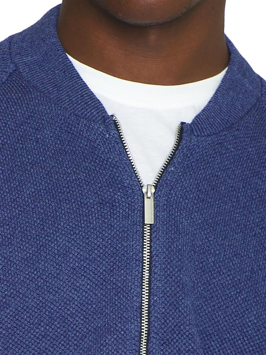 Knitted Zip Cardigan
