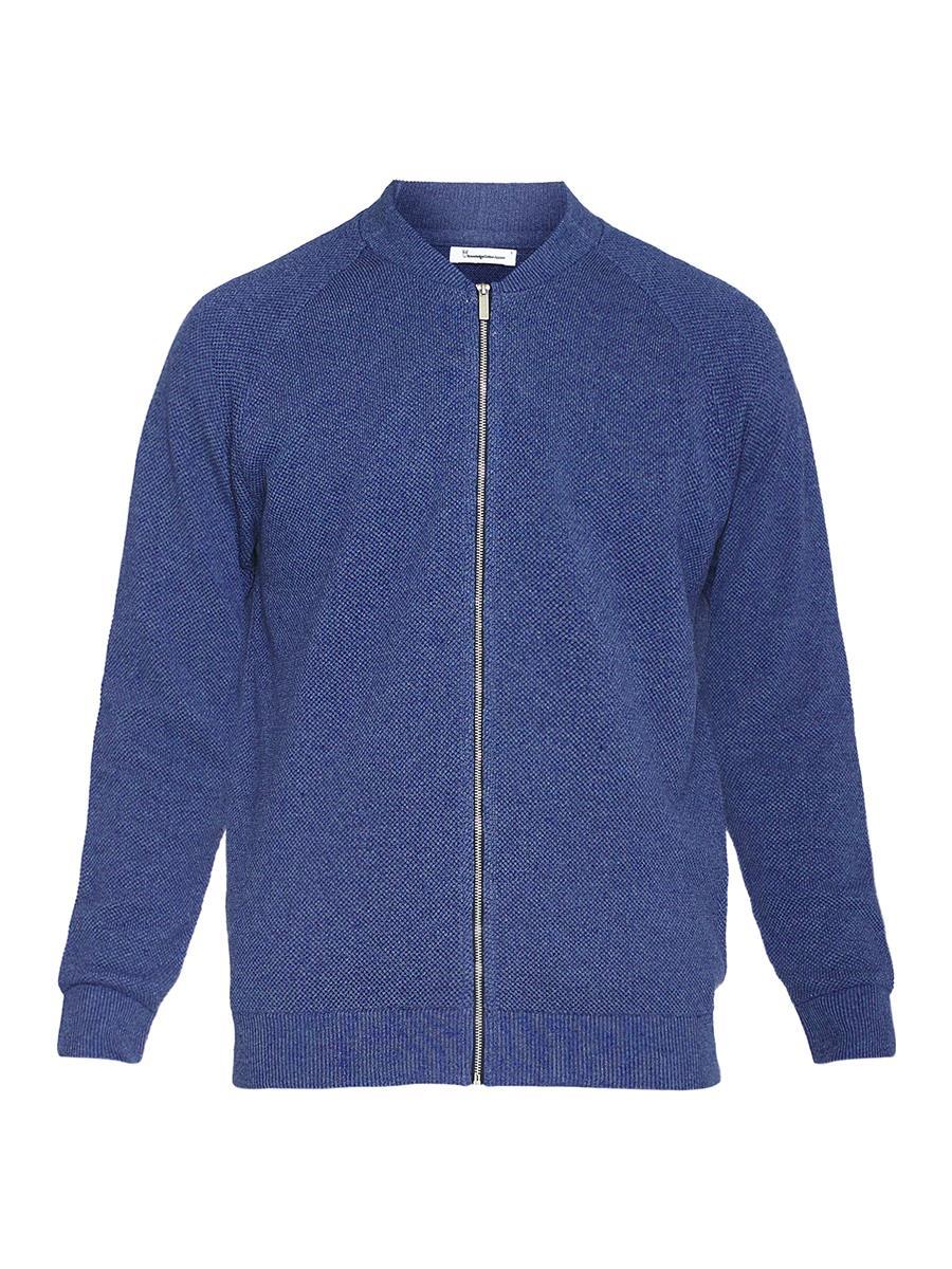 Knitted Zip Cardigan