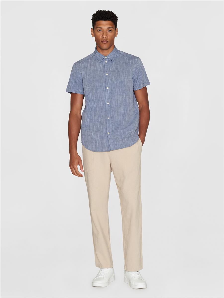 Regular Linen Short Sleeve Shirt