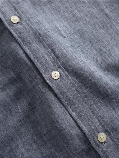 Regular Linen Short Sleeve Shirt