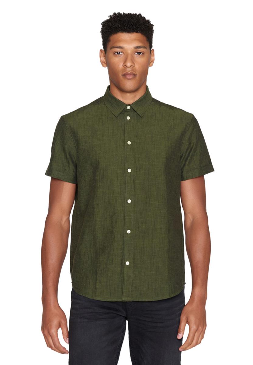 Regular Linen Short Sleeve Shirt