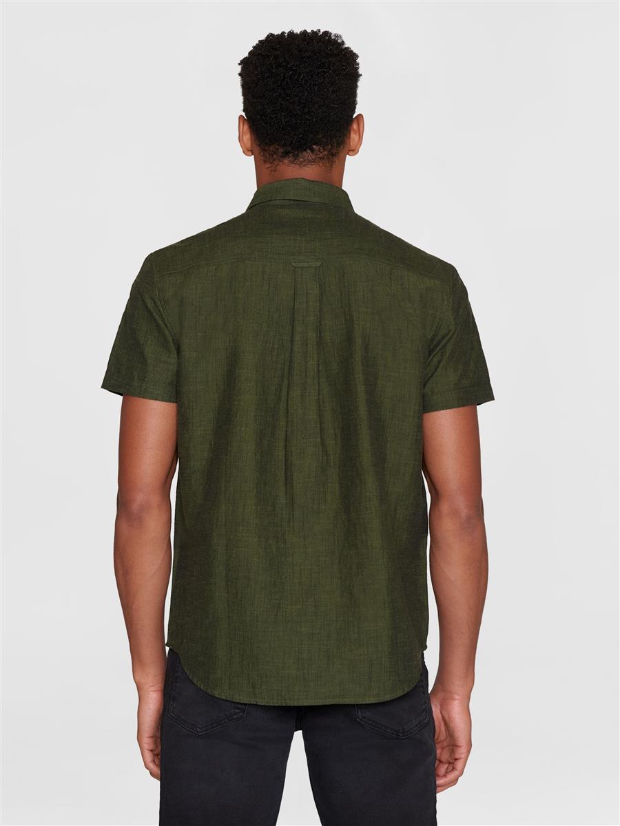 Regular Linen Short Sleeve Shirt