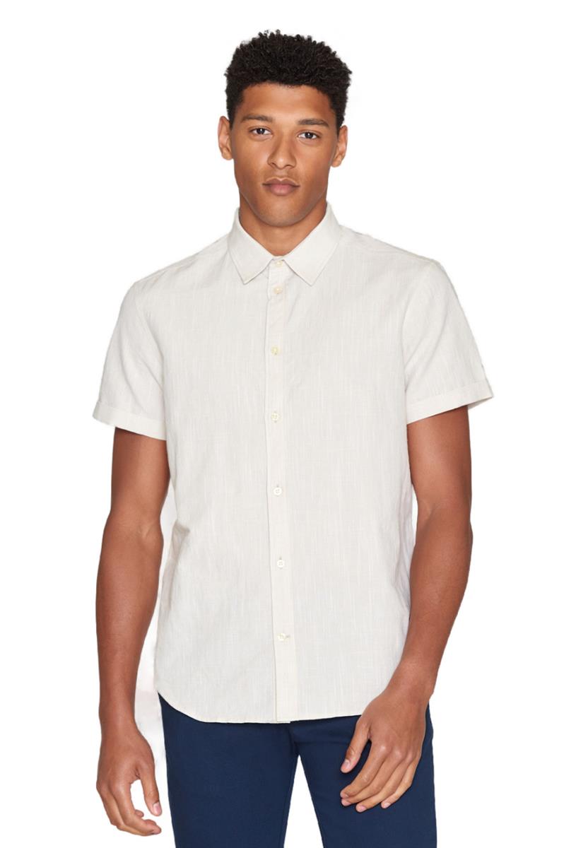 Regular Linen Short Sleeve Shirt