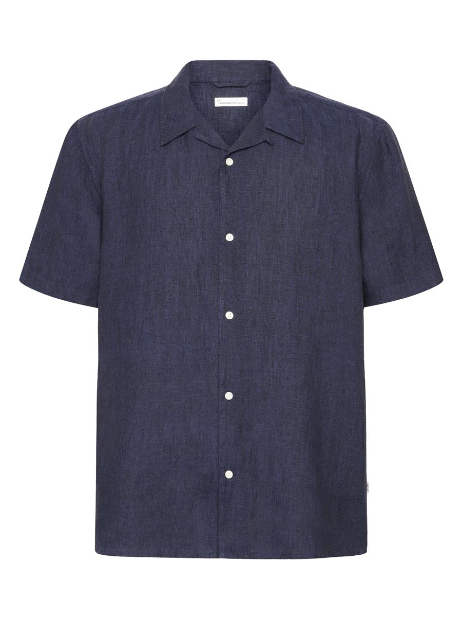 Box Short Sleeve Linen Shirt