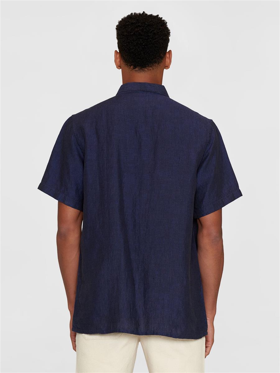 Box Short Sleeve Linen Shirt
