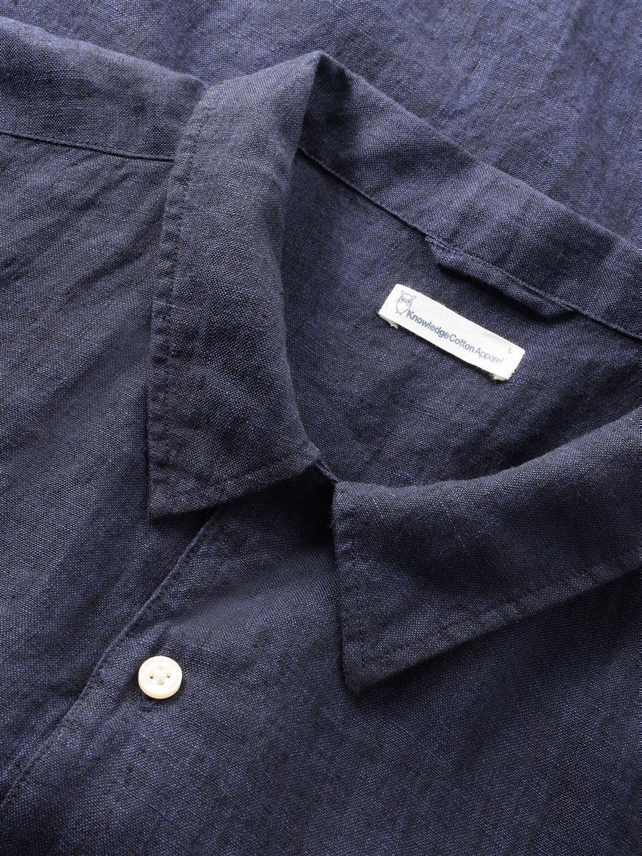 Box Short Sleeve Linen Shirt