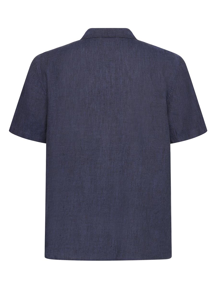 Box Short Sleeve Linen Shirt