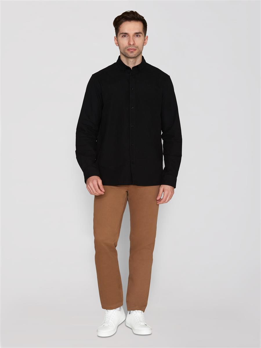 Harald Small Owl Oxford Regular Fit Shirt