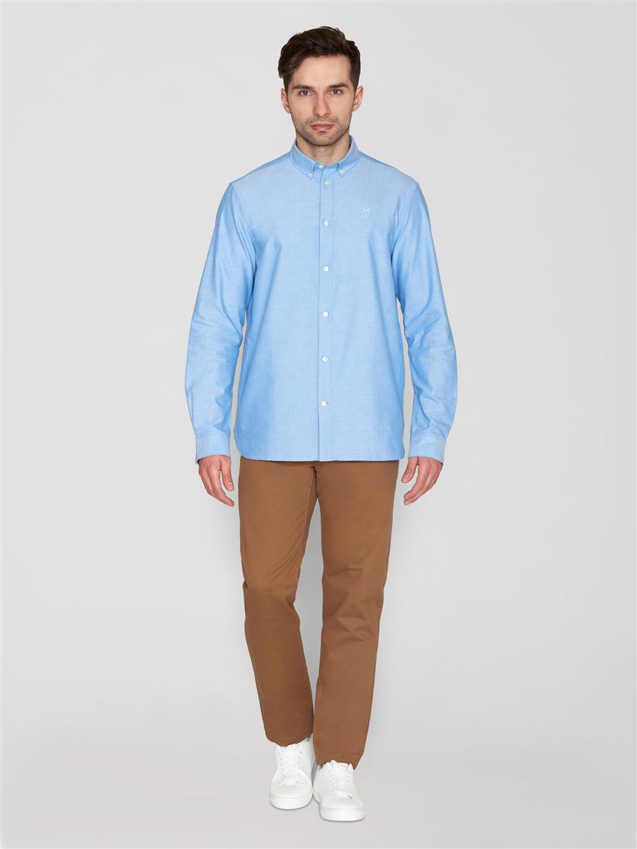 Harald Small Owl Oxford Regular Fit Shirt
