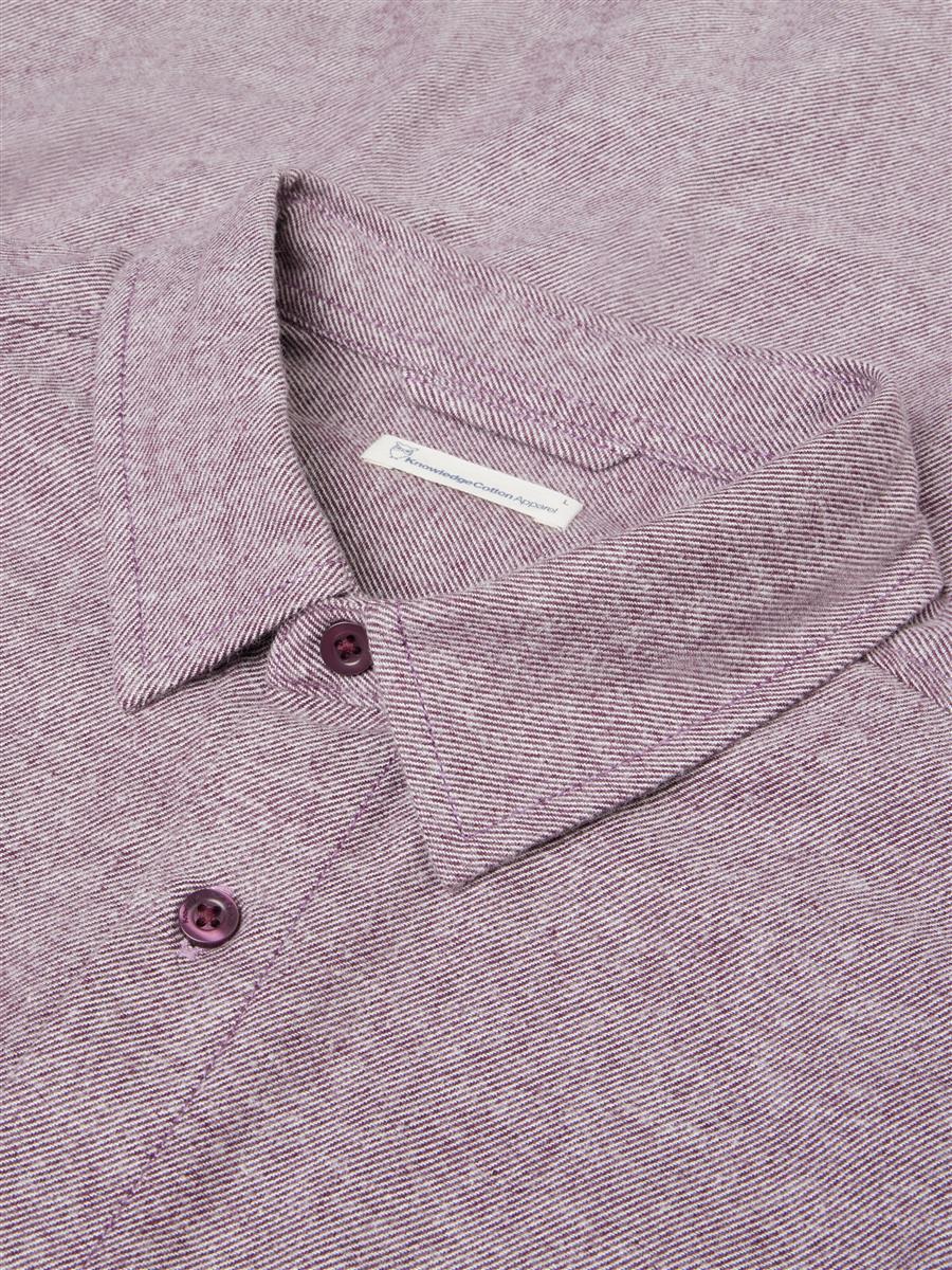 Regular Fit Heavy Twill Flannel Shirt