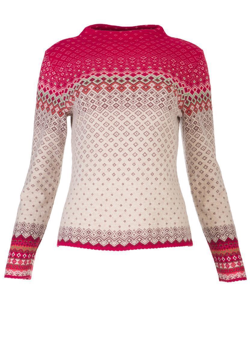 Jacquard-Pullover