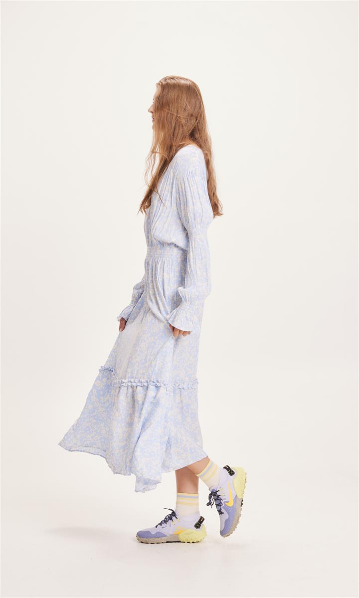 Fleur Lenzing™ Ecovero™ Smock Maxi Flower Dress