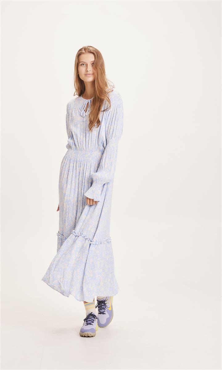 Fleur Lenzing™ Ecovero™ Smock Maxi Flower Dress