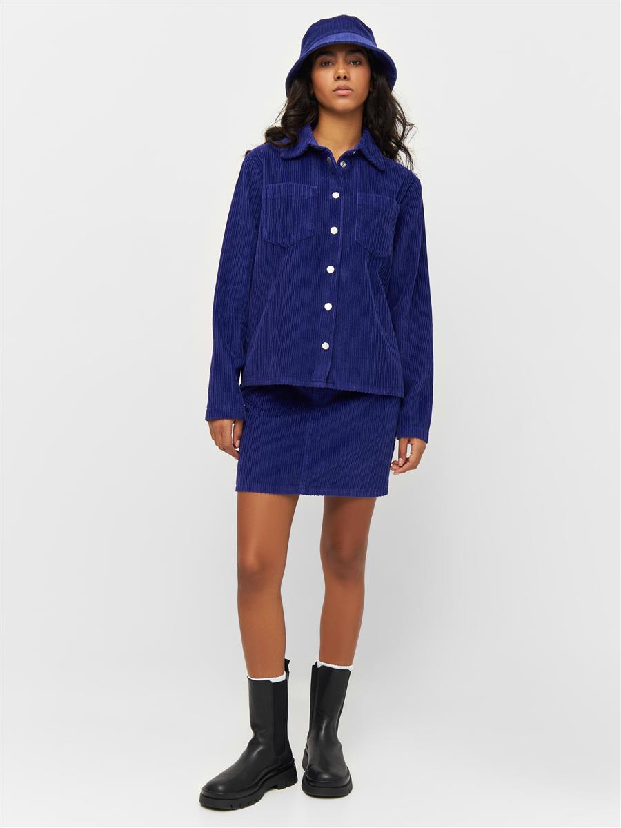 Irregular Corduroy Skirt