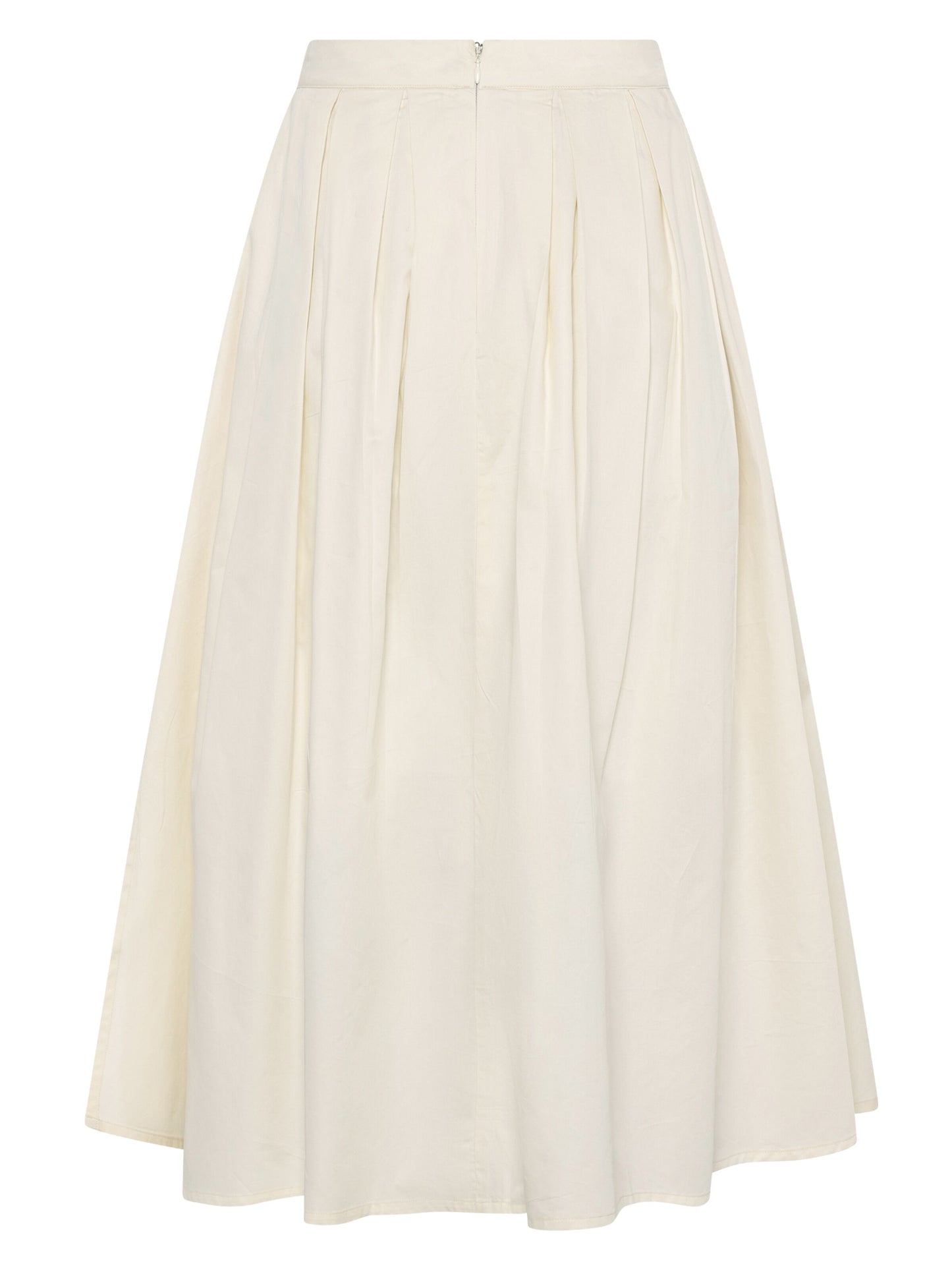 Organic Cotton Pleated Skirt