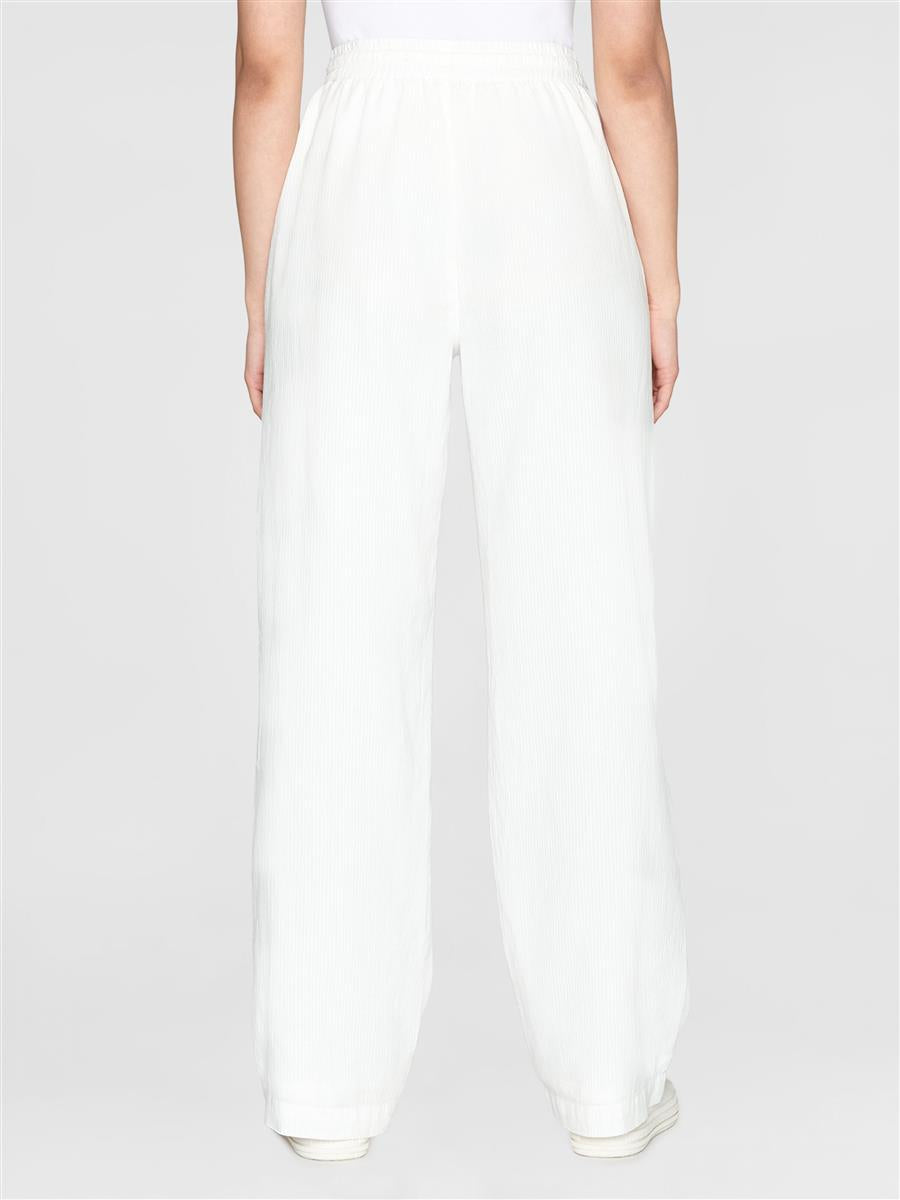 Posey Wide Mid-Rise Stripe Structure Pants