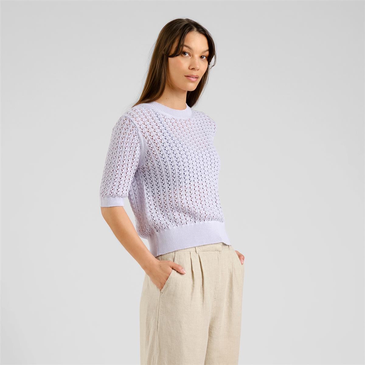 Knitted T-Shirt Flen Crochet