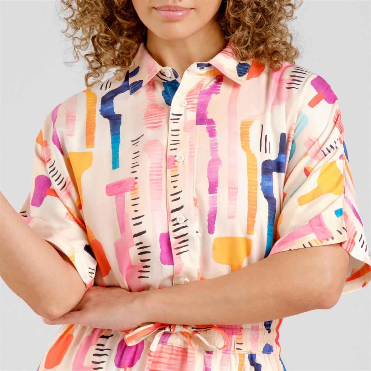 Shirt Alsvik Summer Abstract