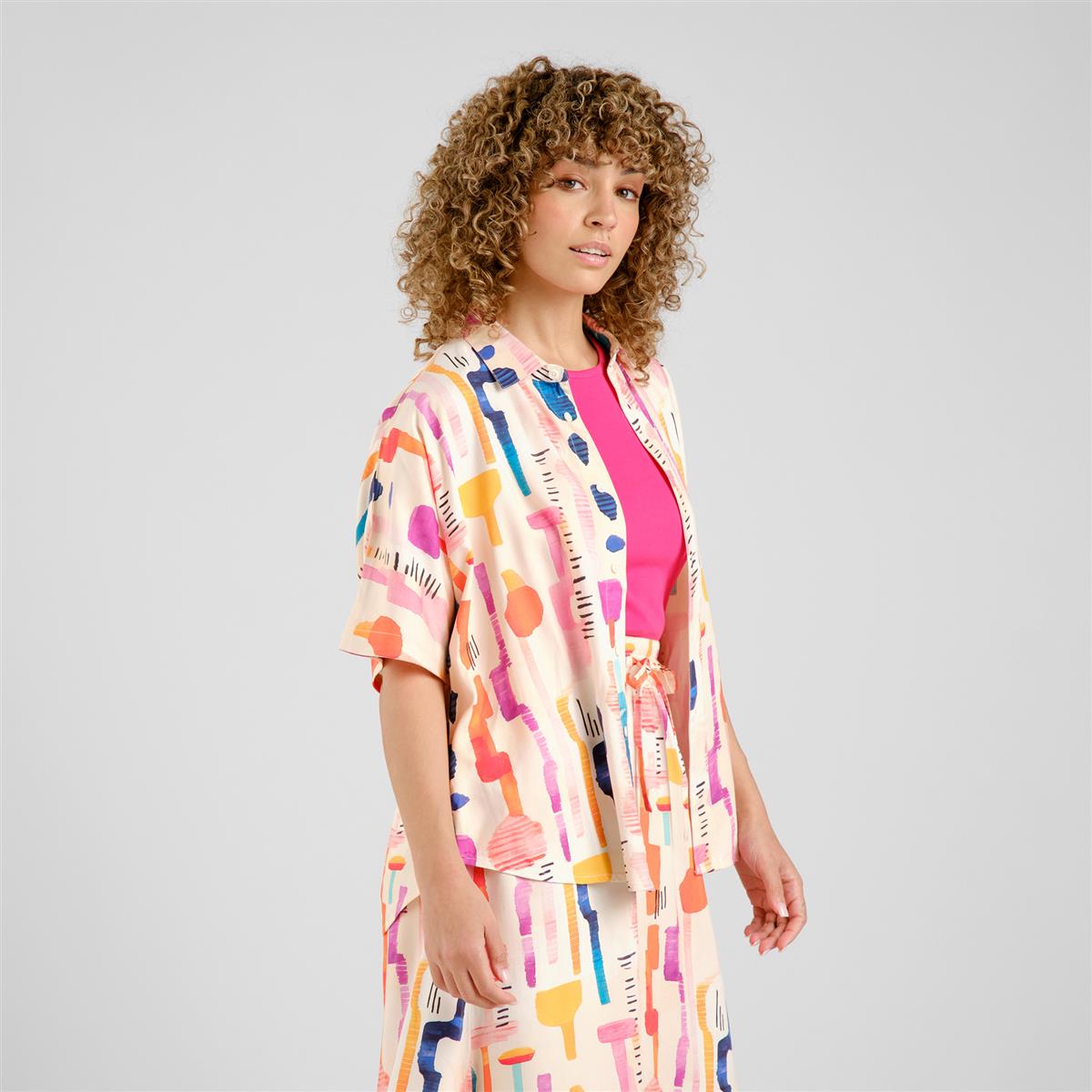 Shirt Alsvik Summer Abstract