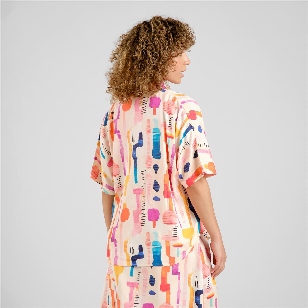 Shirt Alsvik Summer Abstract