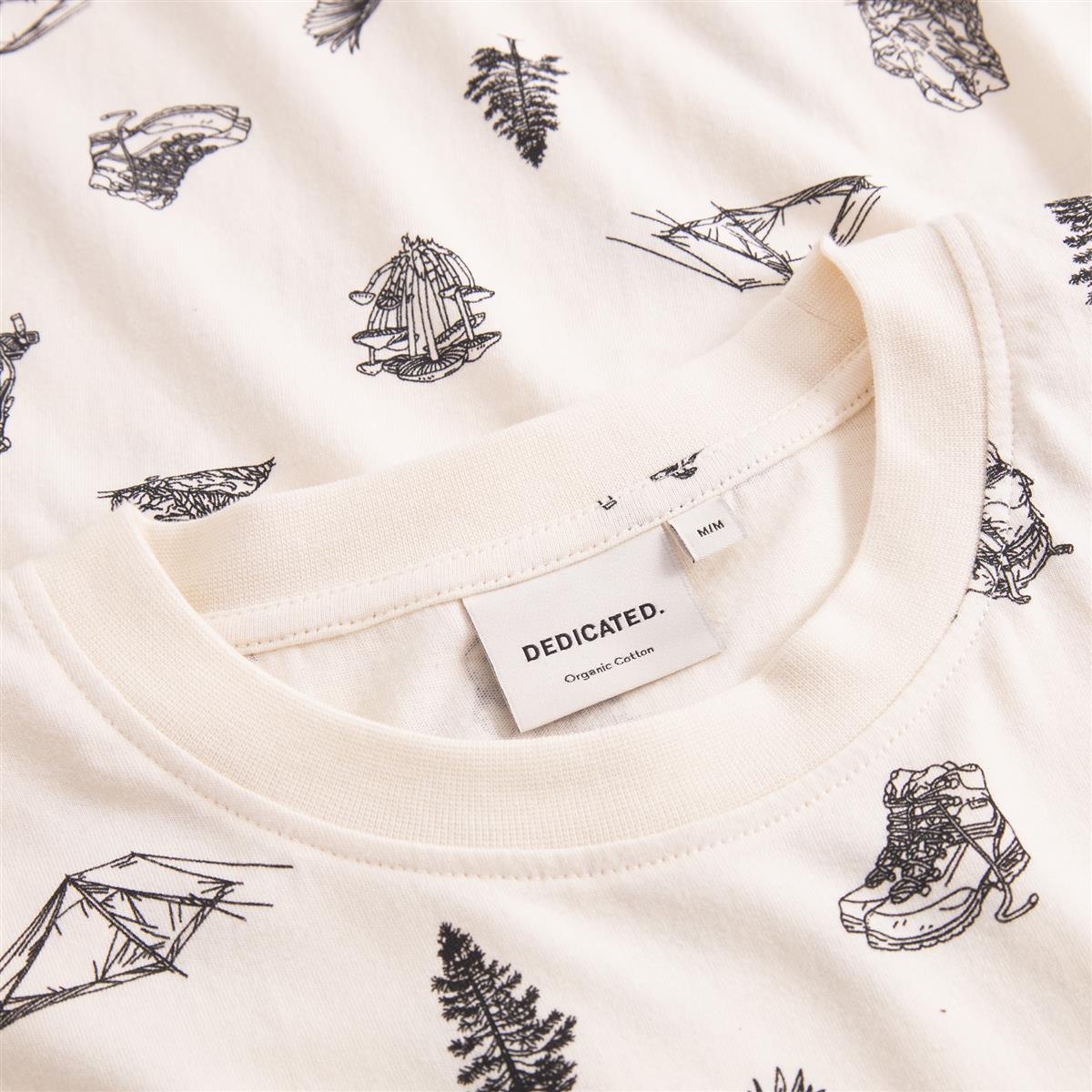 T-Shirt Stockholm Go Outside Aop Off-White