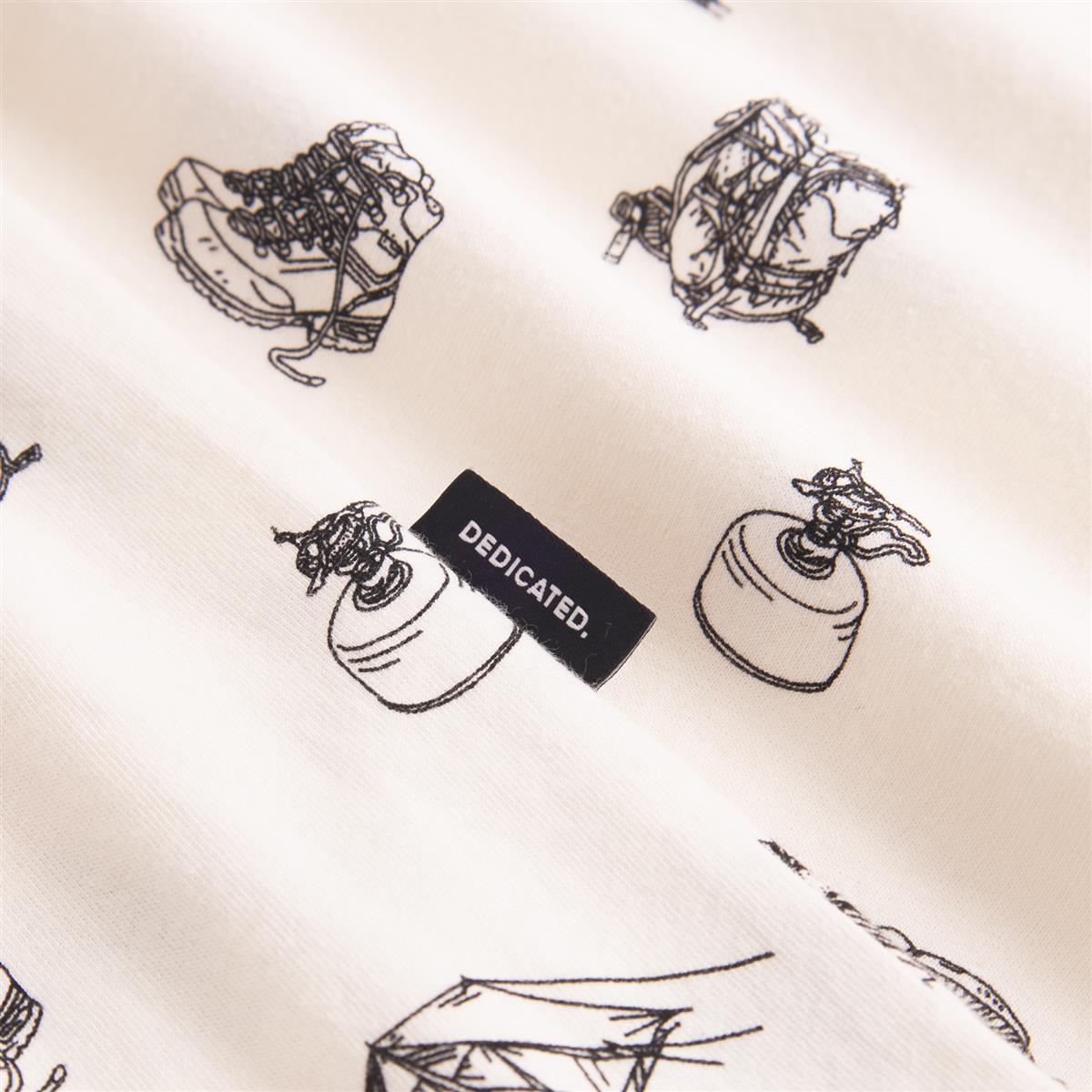 T-Shirt Stockholm Go Outside Aop Off-White