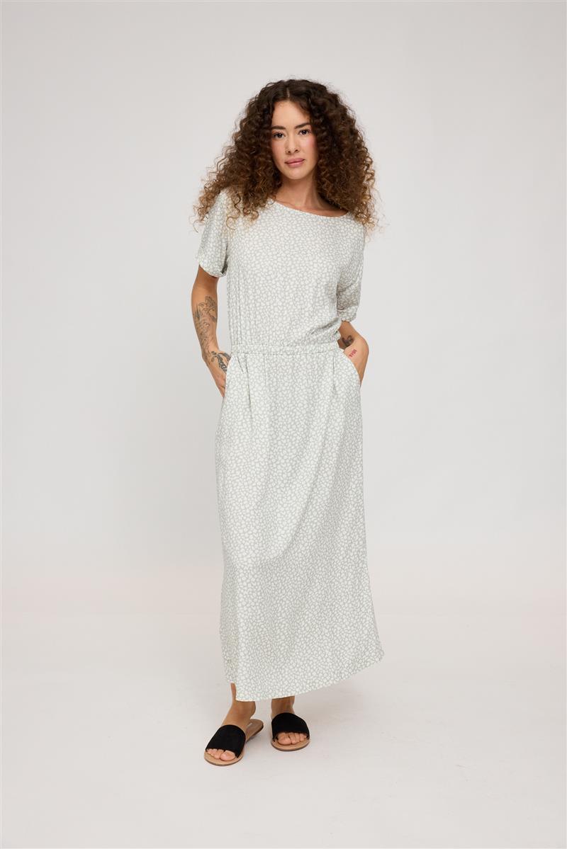Printed Midi Dress