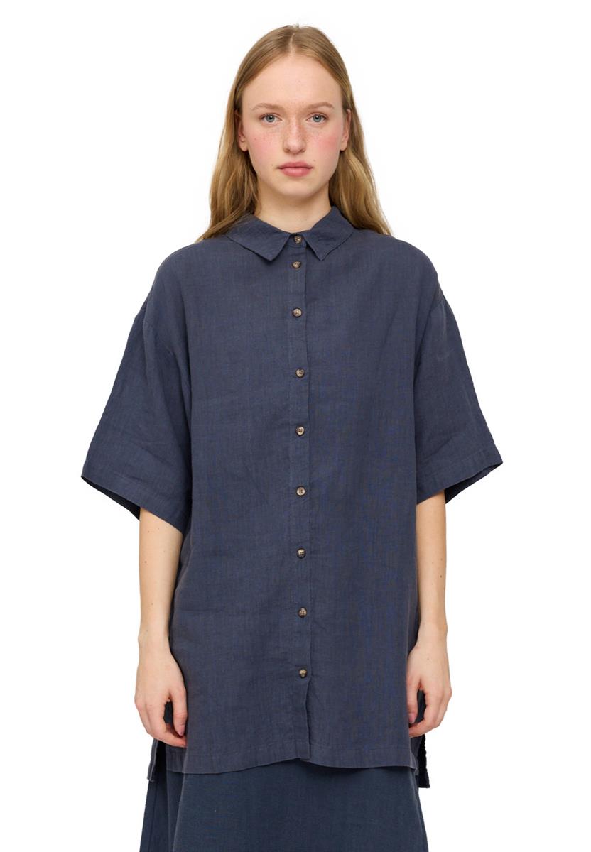 Linen Shirt Dress