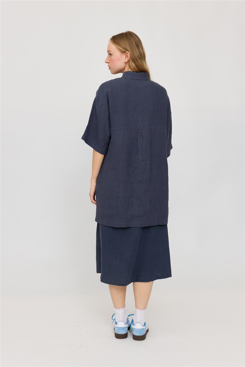 Linen Shirt Dress