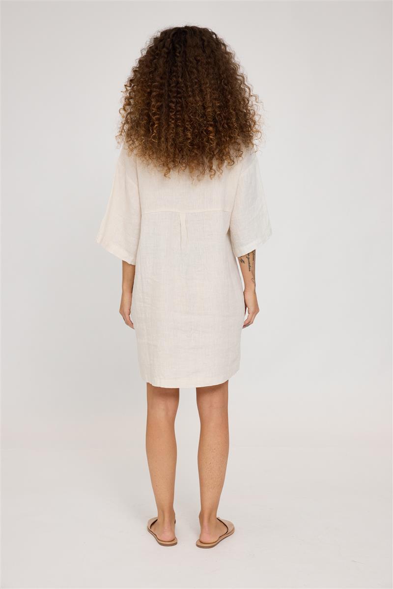 Linen Shirt Dress
