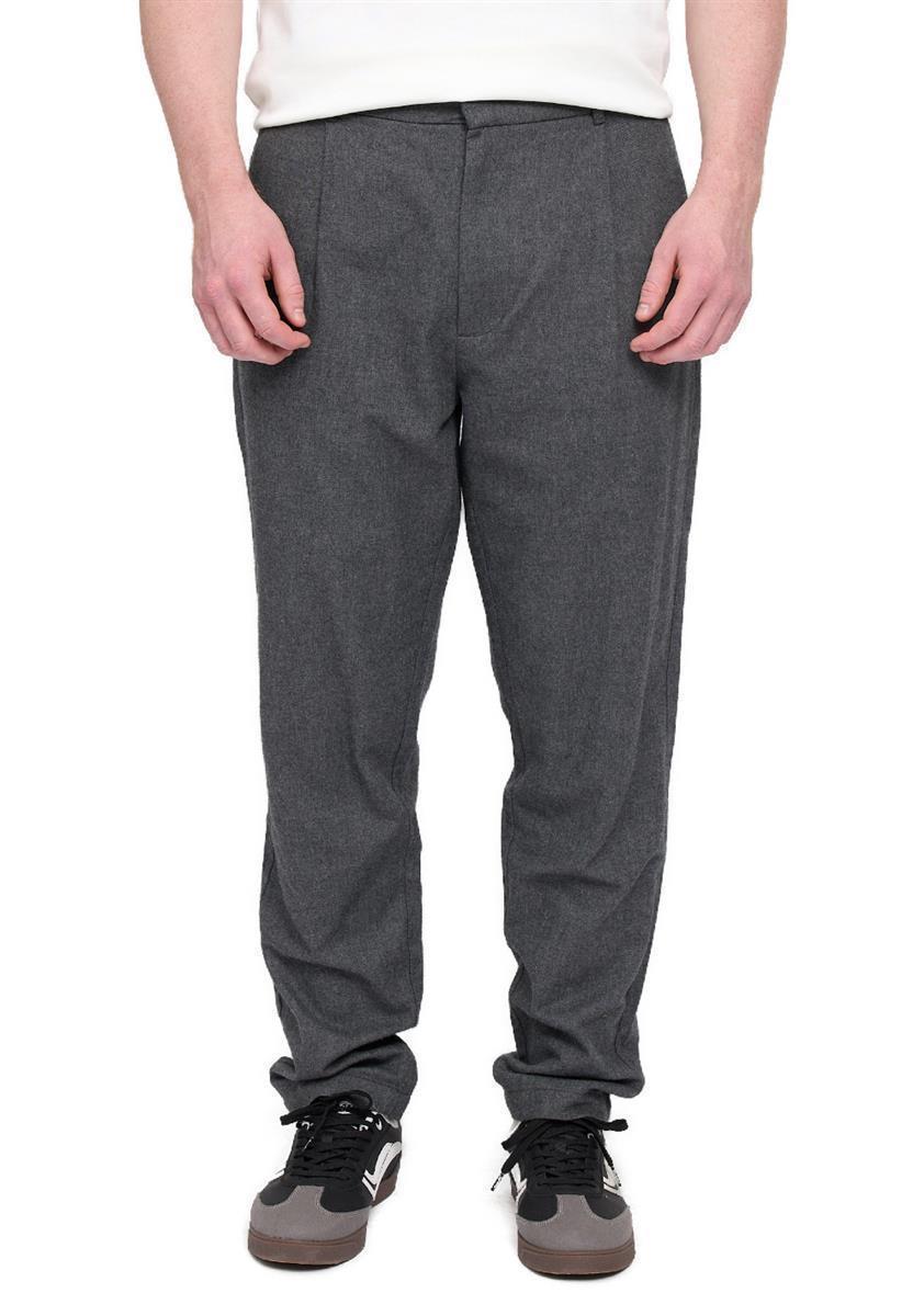Tapered Flannel Pants