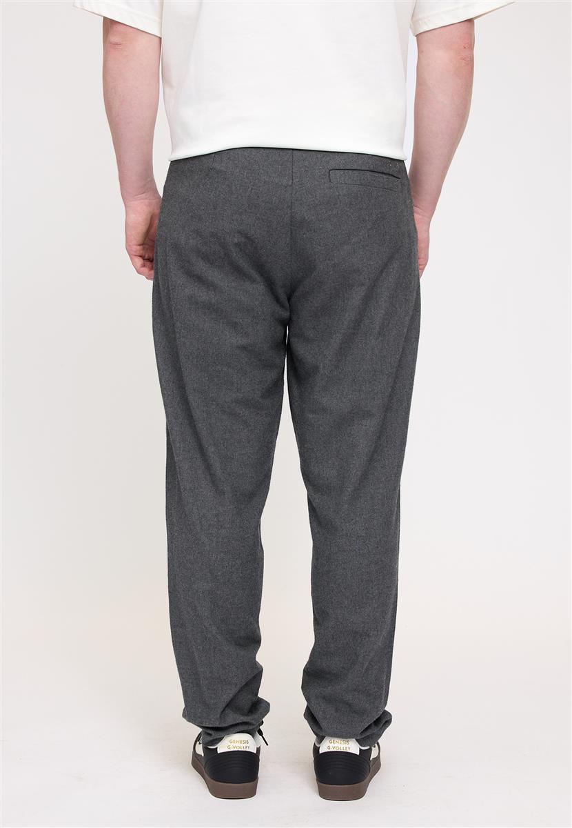 Tapered Flannel Pants