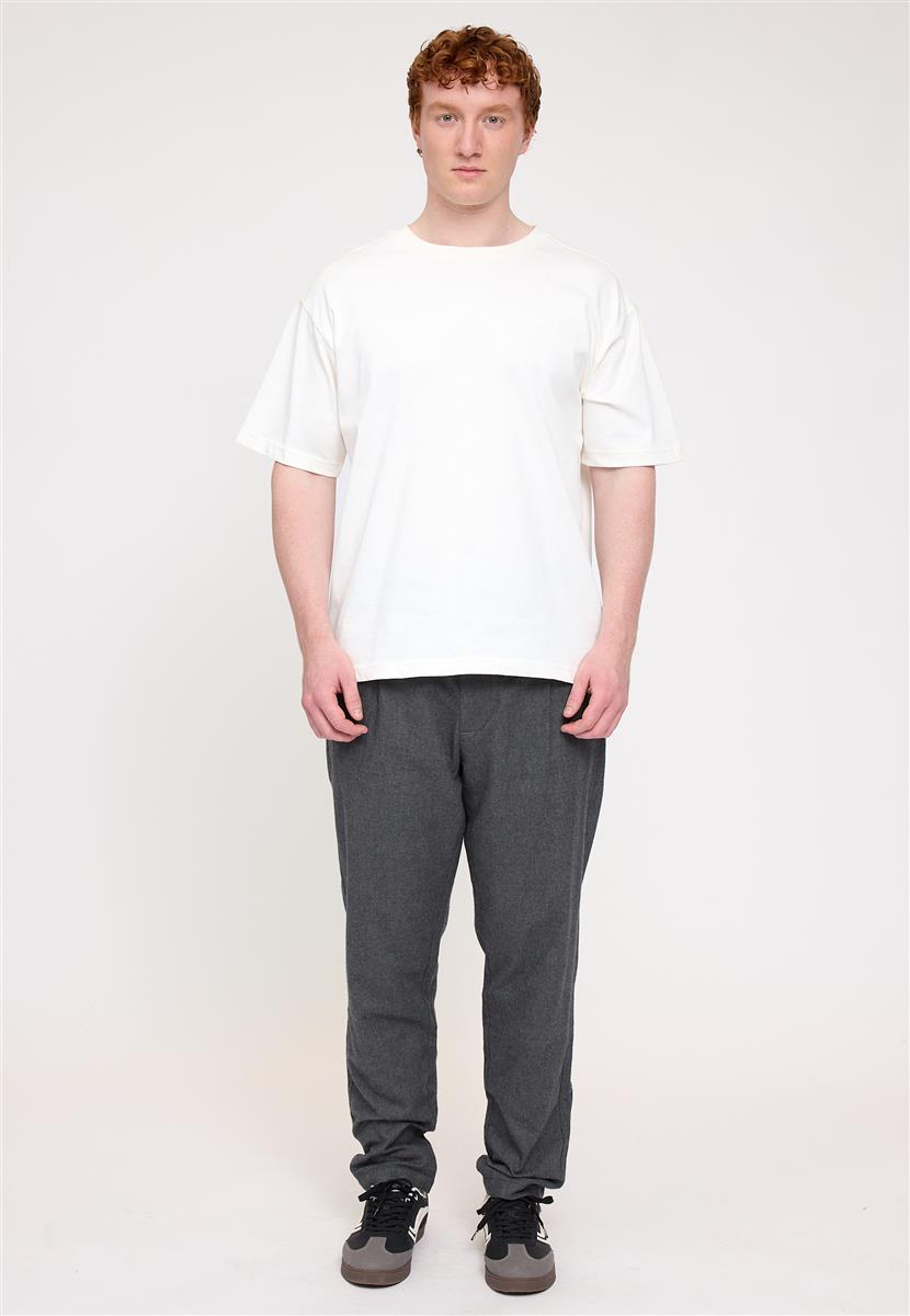Tapered Flannel Pants