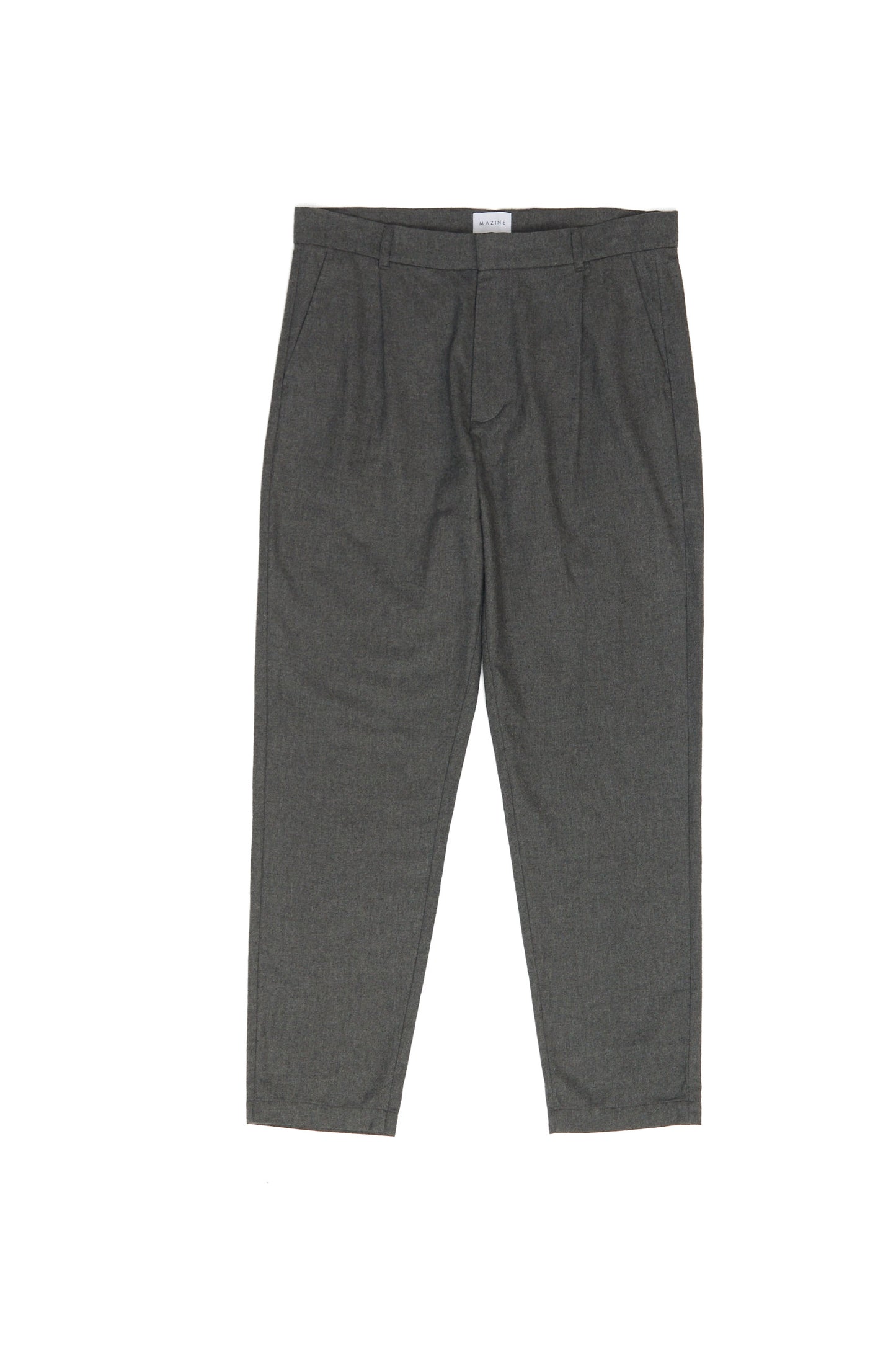 Tapered Flannel Pants