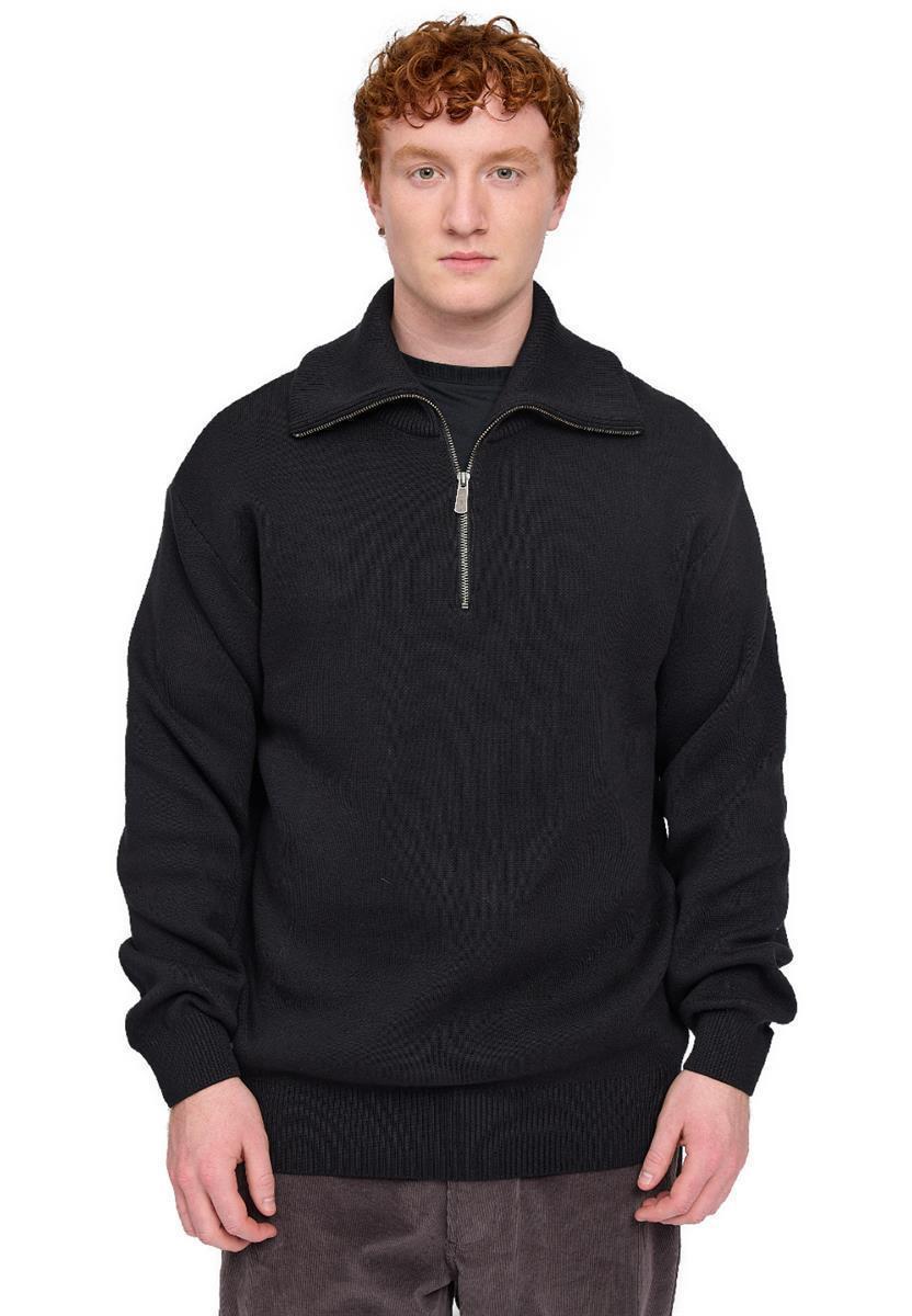 Jacquard Knit Troyer