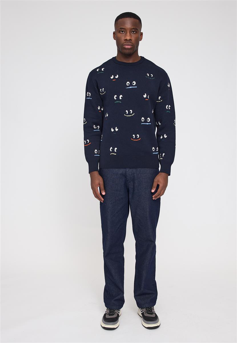 Feelings Jacquard Knit Jumper