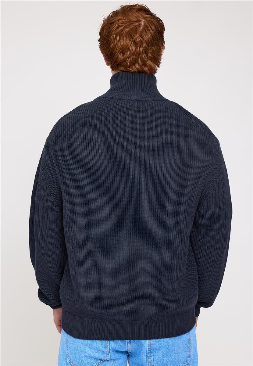 Knit Zip Cardigan