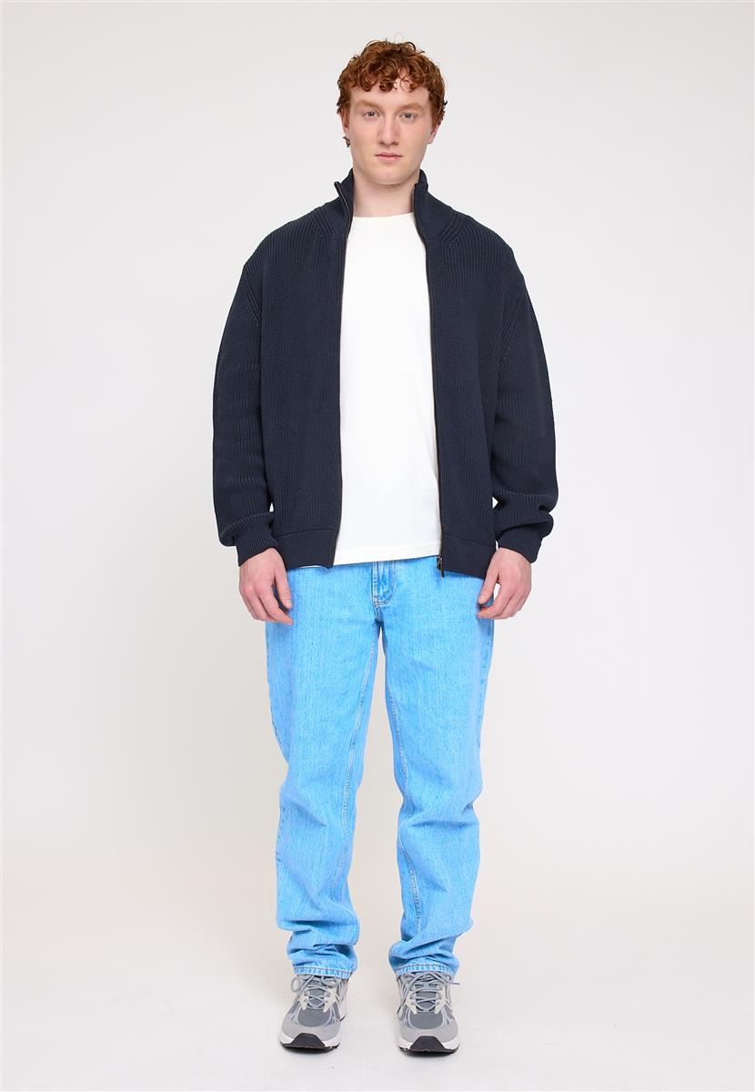 Knit Zip Cardigan