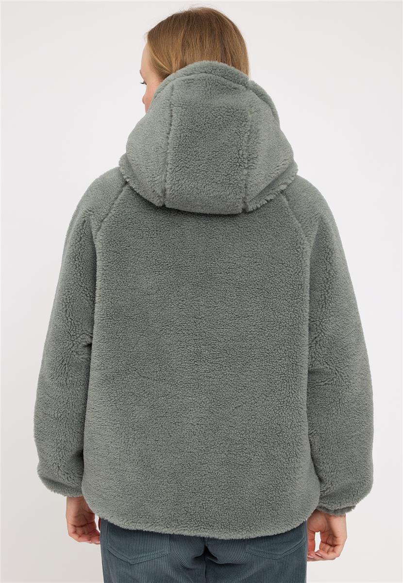 Faux-Fur Hooded Jacket