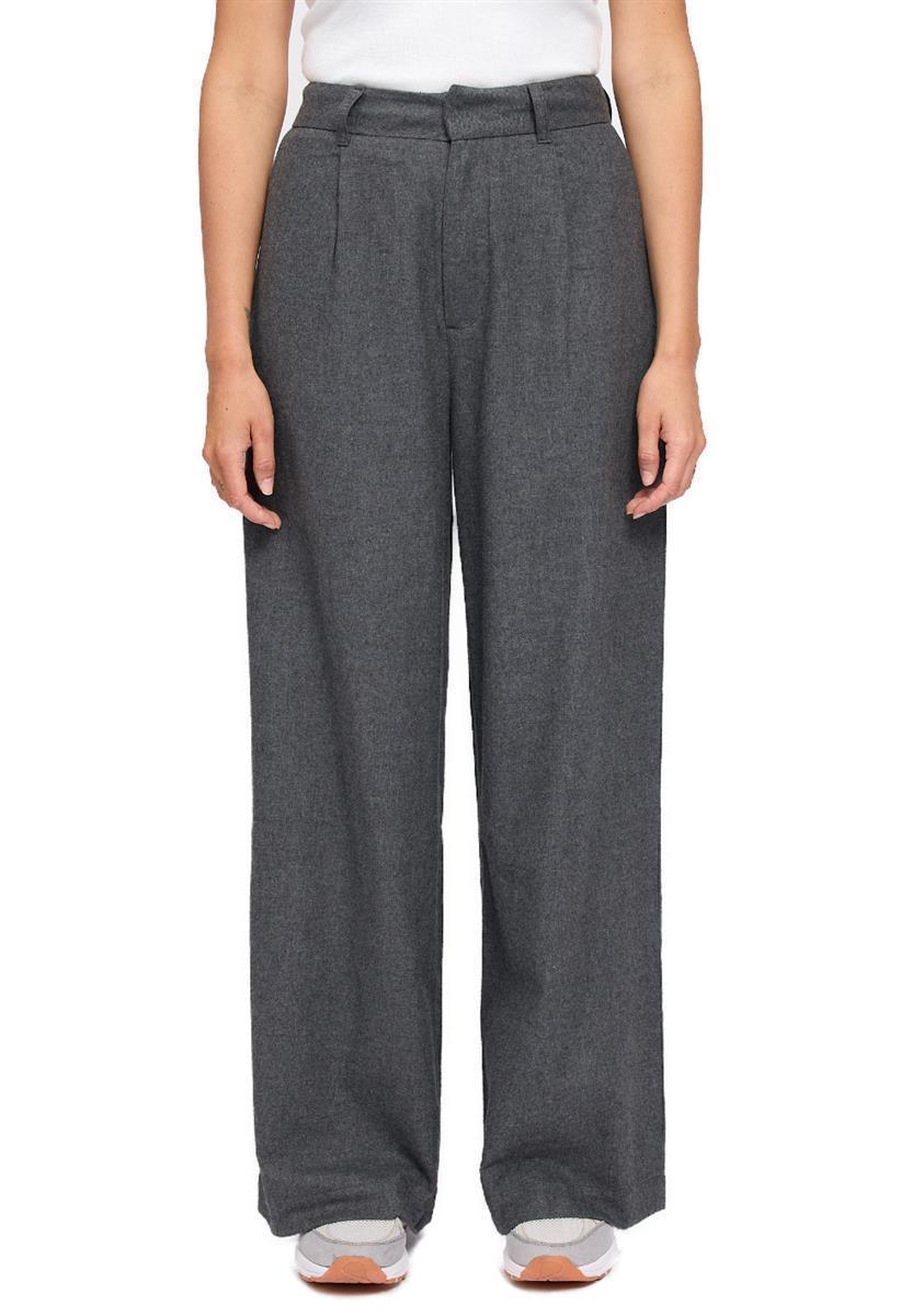 Pleated Flannel Pants