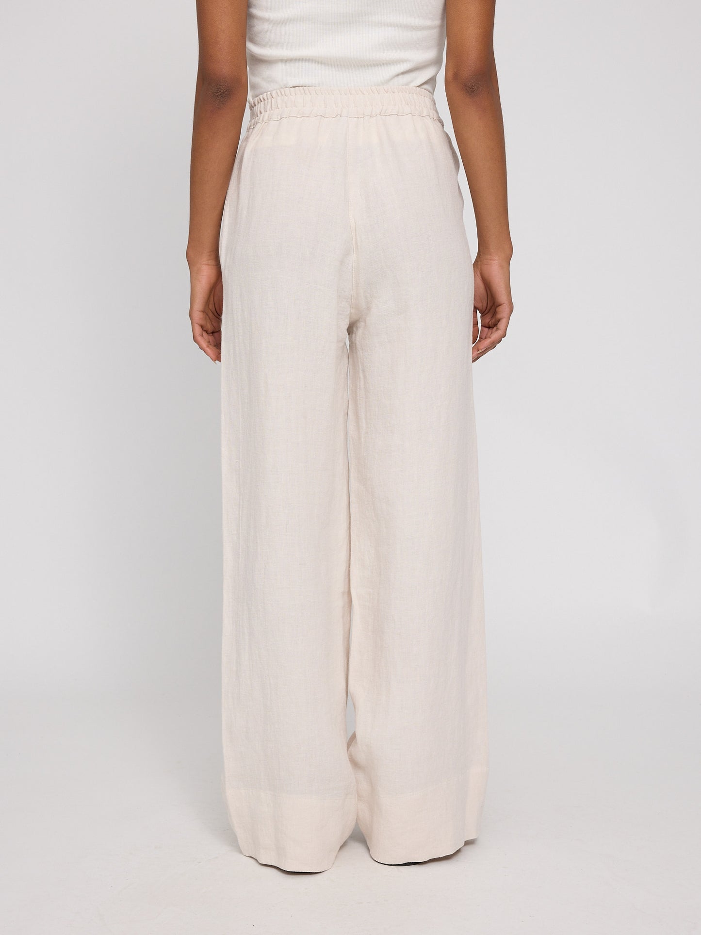 Wide Leg Linen Pants